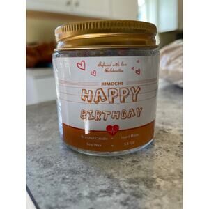 Birthday Candle Canned Handpoured Scented Candle
5.5 oz Soy Wax